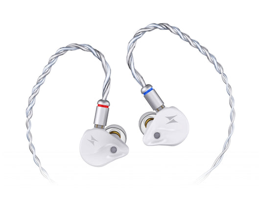 ATK Horizon IEM Słuchawki dokanałowe z mikrofonem - 3.5 mm – Białe