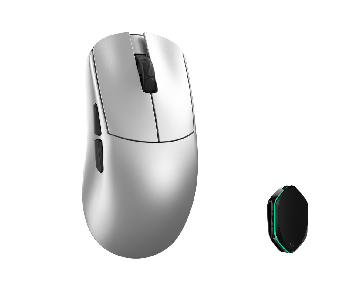 WLMouse YING Magnezowa Bezprzewodowa Mysz Gamingowa - Srebrna