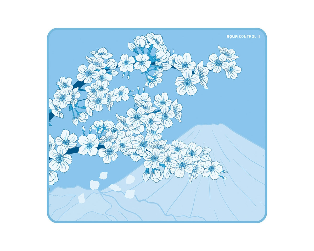 X-Raypad Aqua Control II Sakura Niebieska Podkładka Gamingowa - XL - 450×400×4 mm