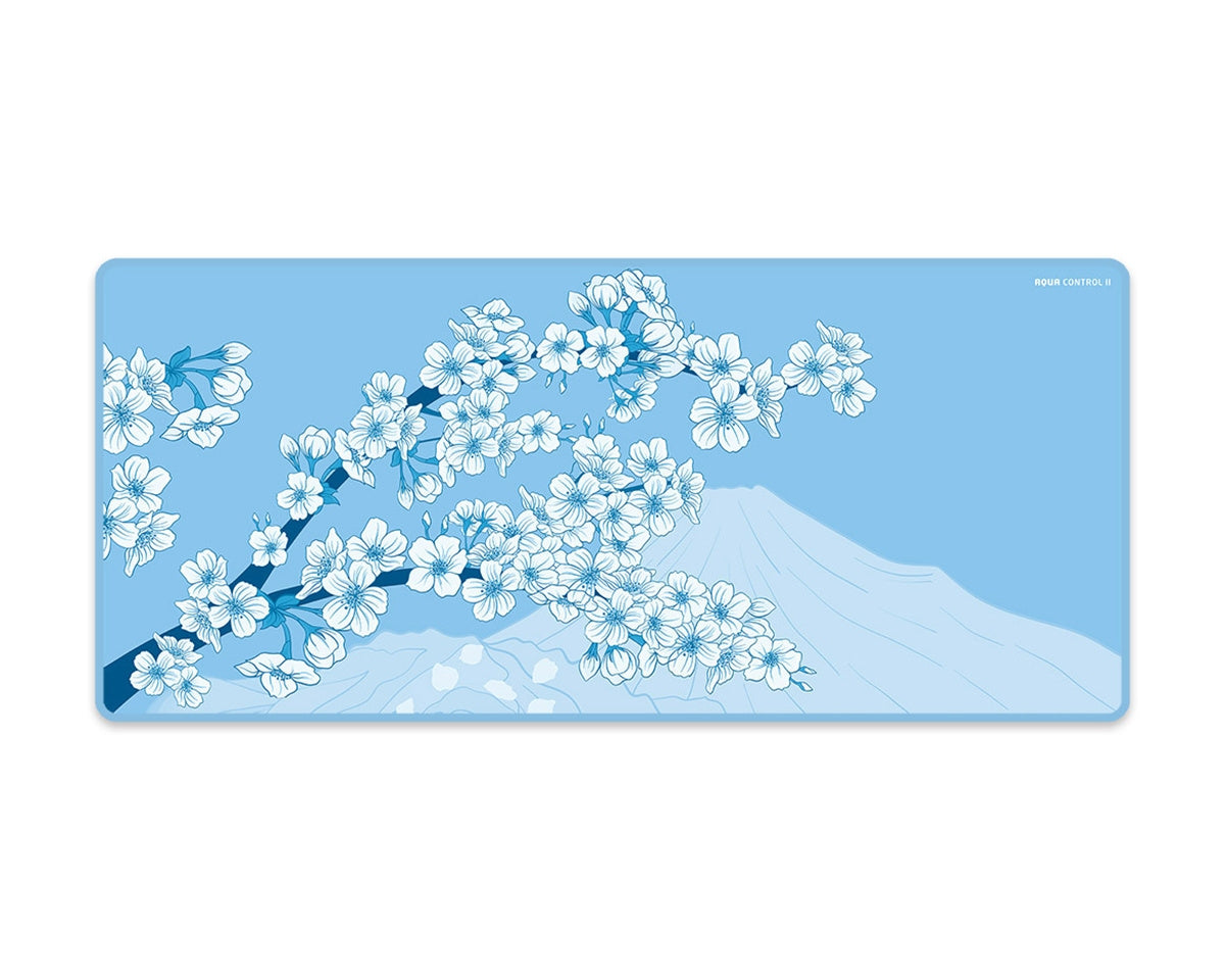 X-Raypad Aqua Control II Sakura Niebieska Podkładka Gamingowa - XXL - 900×400×4 mm