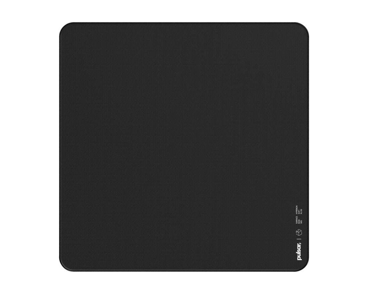 Pulsar x LGG Hyperion Czarna Podkładka Gamingowa - XL SQ - Soft - 500×500×4 mm