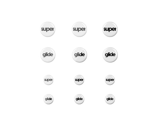 Pulsar Superglide Glass Skates Dots - Universal - 6mm + 9mm