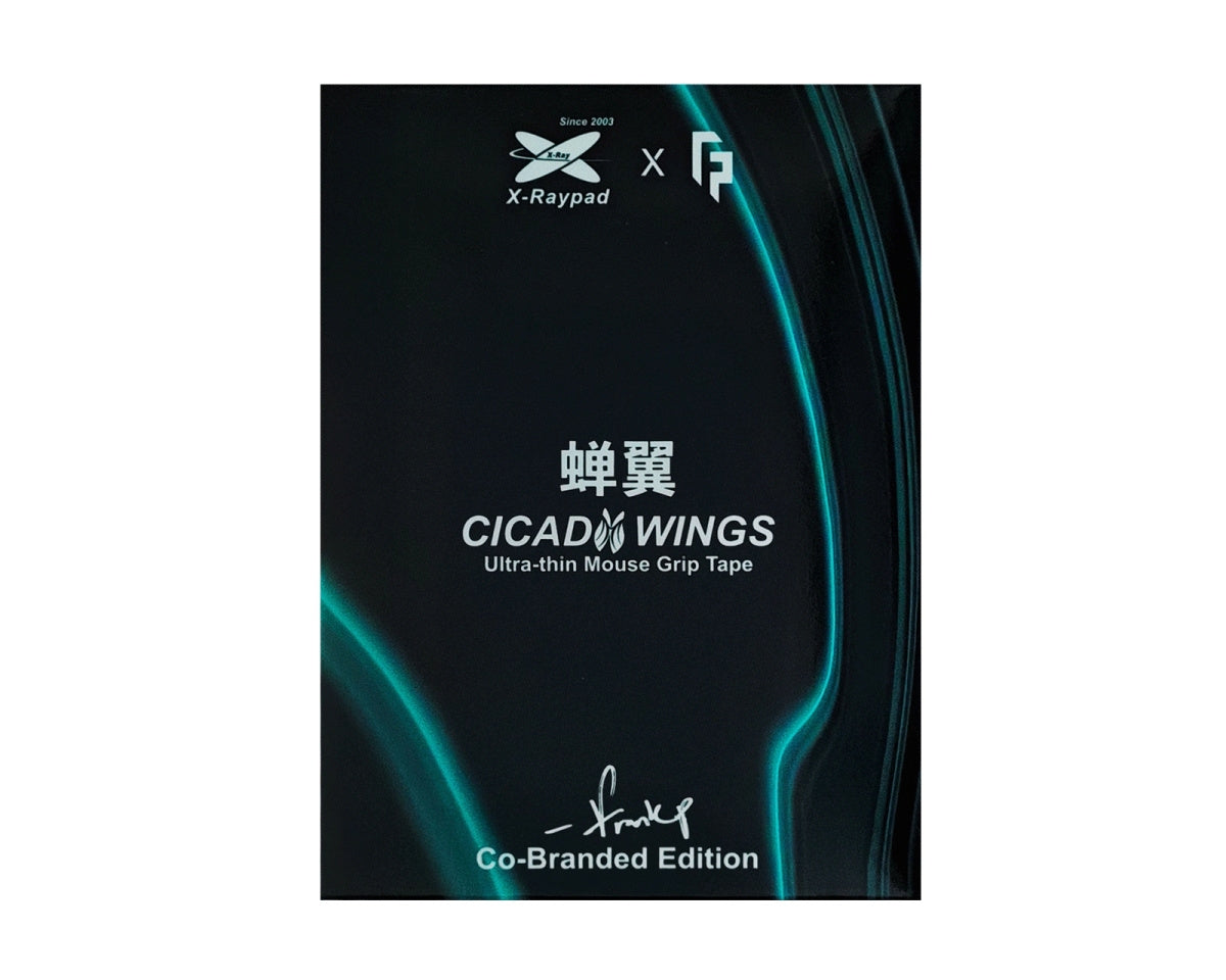 X-Raypad x RandomFrankP Cicada Wings v2 Universal Slicks Grip Tape - Midnight