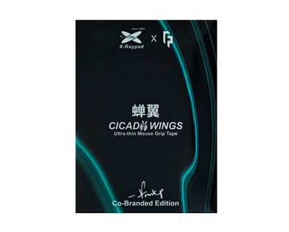 X-Raypad x RandomFrankP Cicada Wings v2 Universal Slicks Grip Tape - Midnight