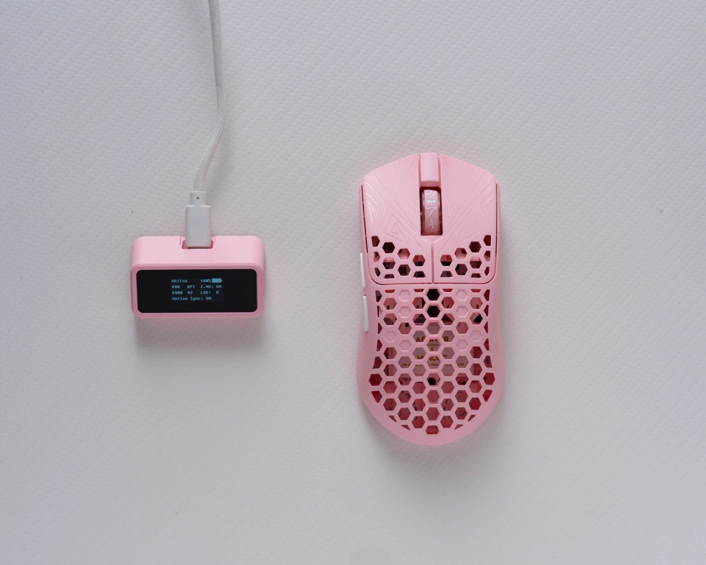 Arbiter Studio AKITSU - Medium - Carbon Fiber - Pink