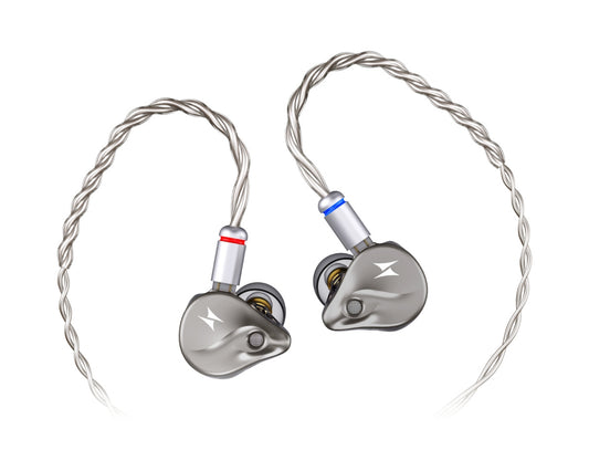 ATK Horizon IEM Słuchawki dokanałowe z mikrofonem - 3.5 mm – Srebrne