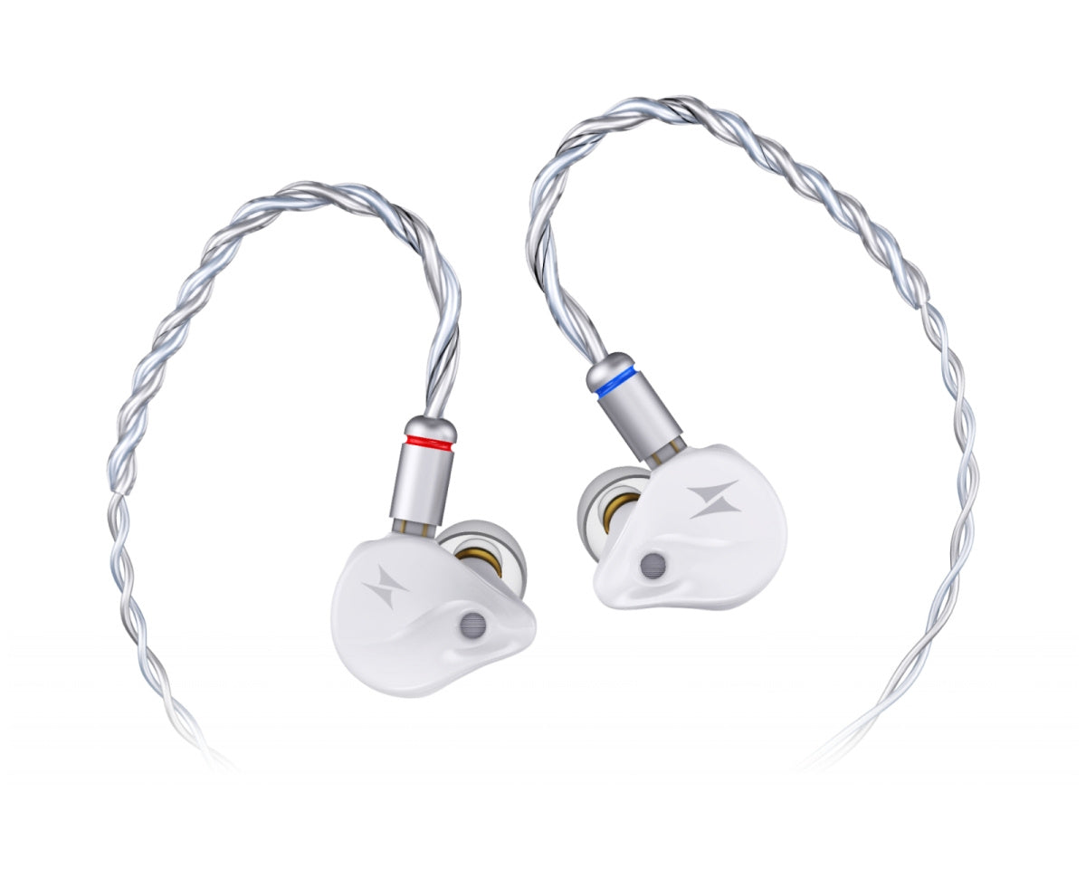 ATK Horizon IEM Słuchawki dokanałowe z mikrofonem - 3.5 mm – Białe