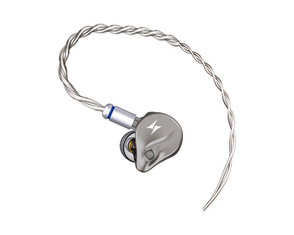 ATK Horizon IEM Słuchawki dokanałowe z mikrofonem - 3.5 mm – Srebrne