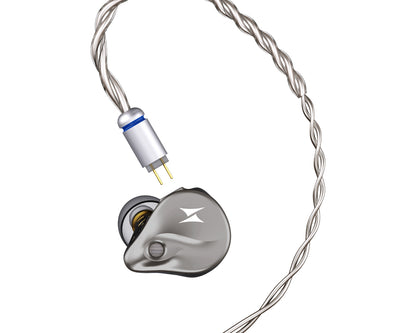 ATK Horizon IEM Słuchawki dokanałowe z mikrofonem - 3.5 mm – Srebrne