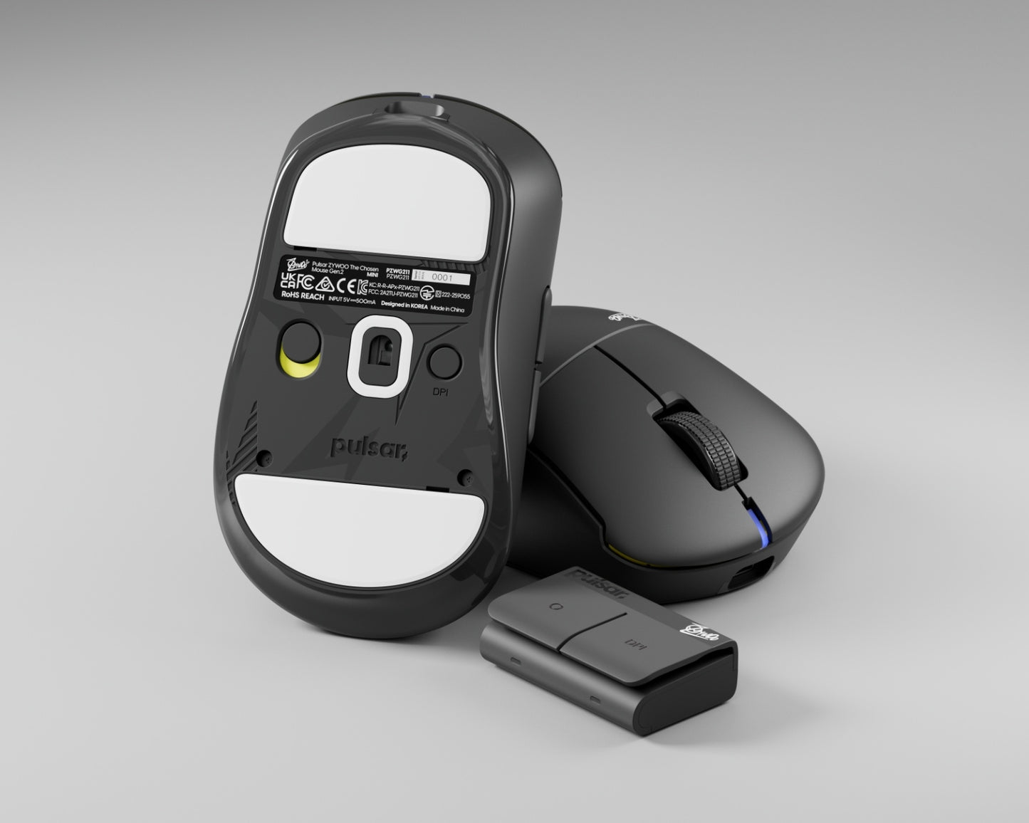 Pulsar ZywOo the Chosen Mouse Gen.2 - Medium - Black