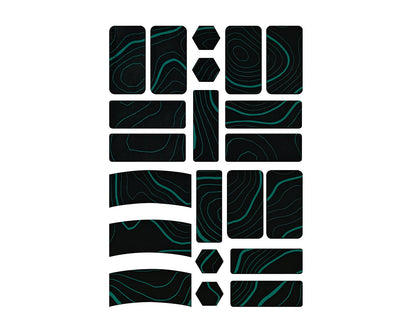 X-Raypad x RandomFrankP Cicada Wings v2 Universal Slicks Grip Tape - Midnight