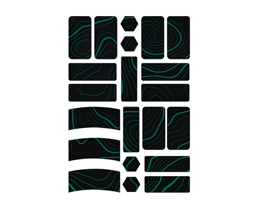 X-Raypad x RandomFrankP Cicada Wings v2 Universal Slicks Grip Tape - Midnight